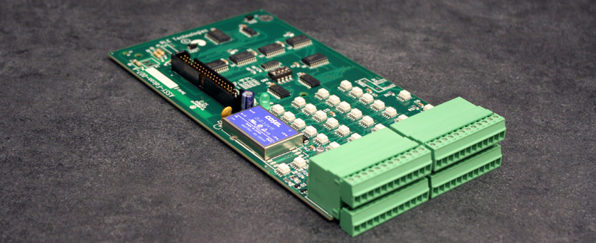 FMS Expansion Card - C Card C Card, for use as an addition to a FMS unit. Supplies an additional 24 digital NO or NC inputs.