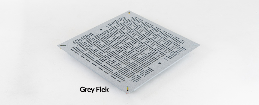 Chamfer Panel in Grey Flek